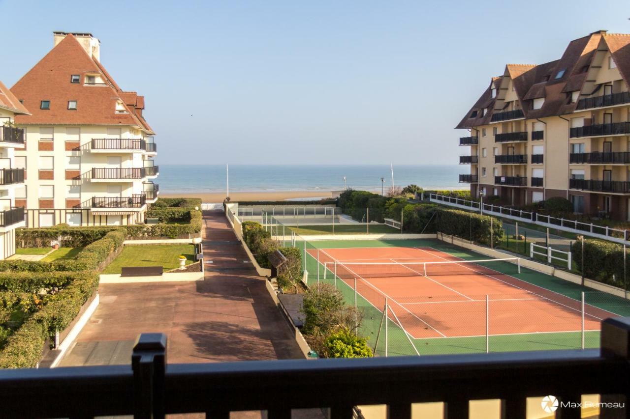 Studio Moderne Acces Plage, Piscine Et Tennis Cabourg Exterior foto