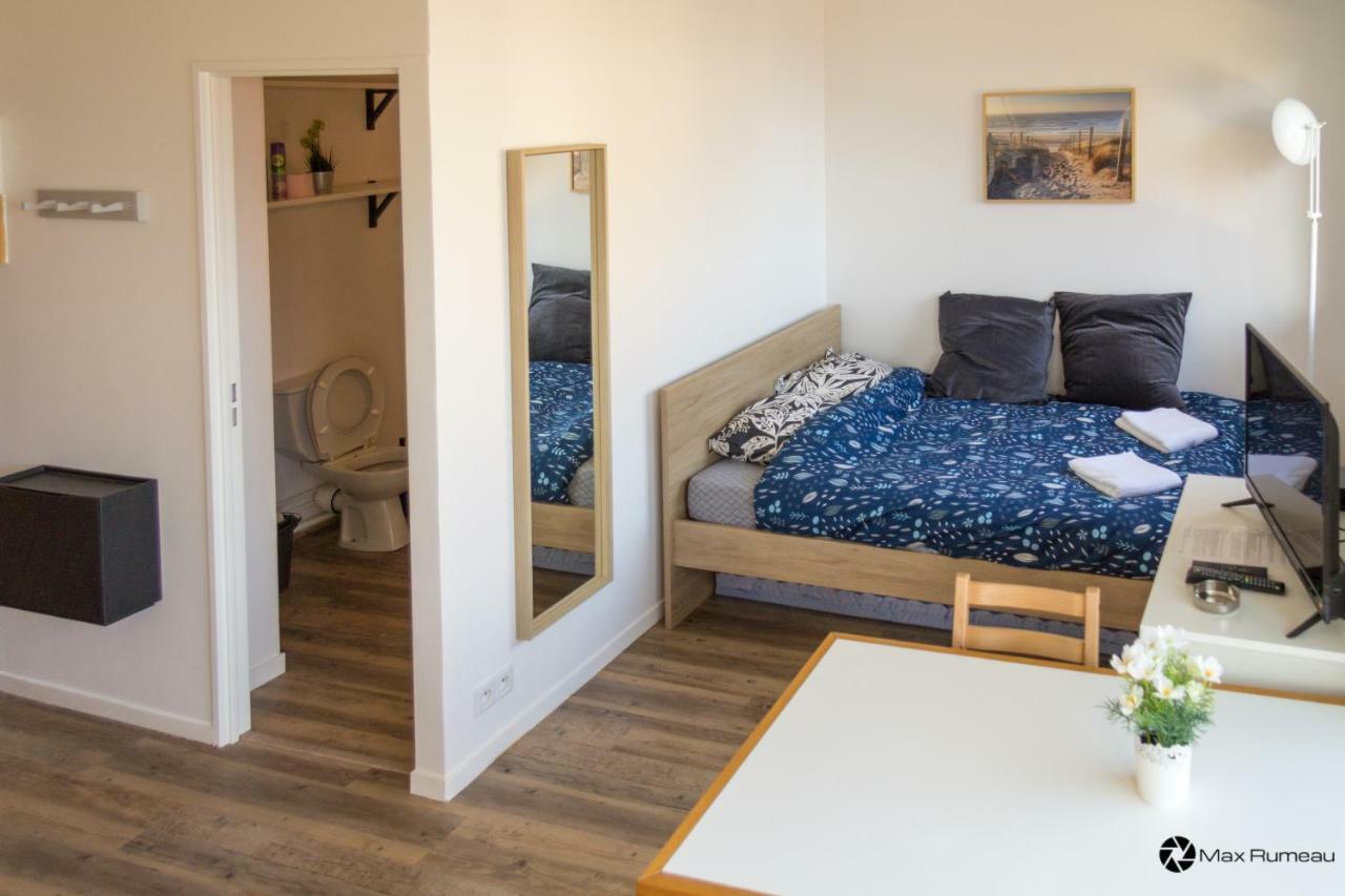 Studio Moderne Acces Plage, Piscine Et Tennis Cabourg Exterior foto
