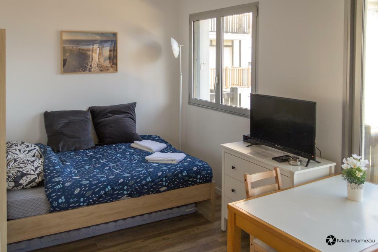 Studio Moderne Acces Plage, Piscine Et Tennis Cabourg Exterior foto